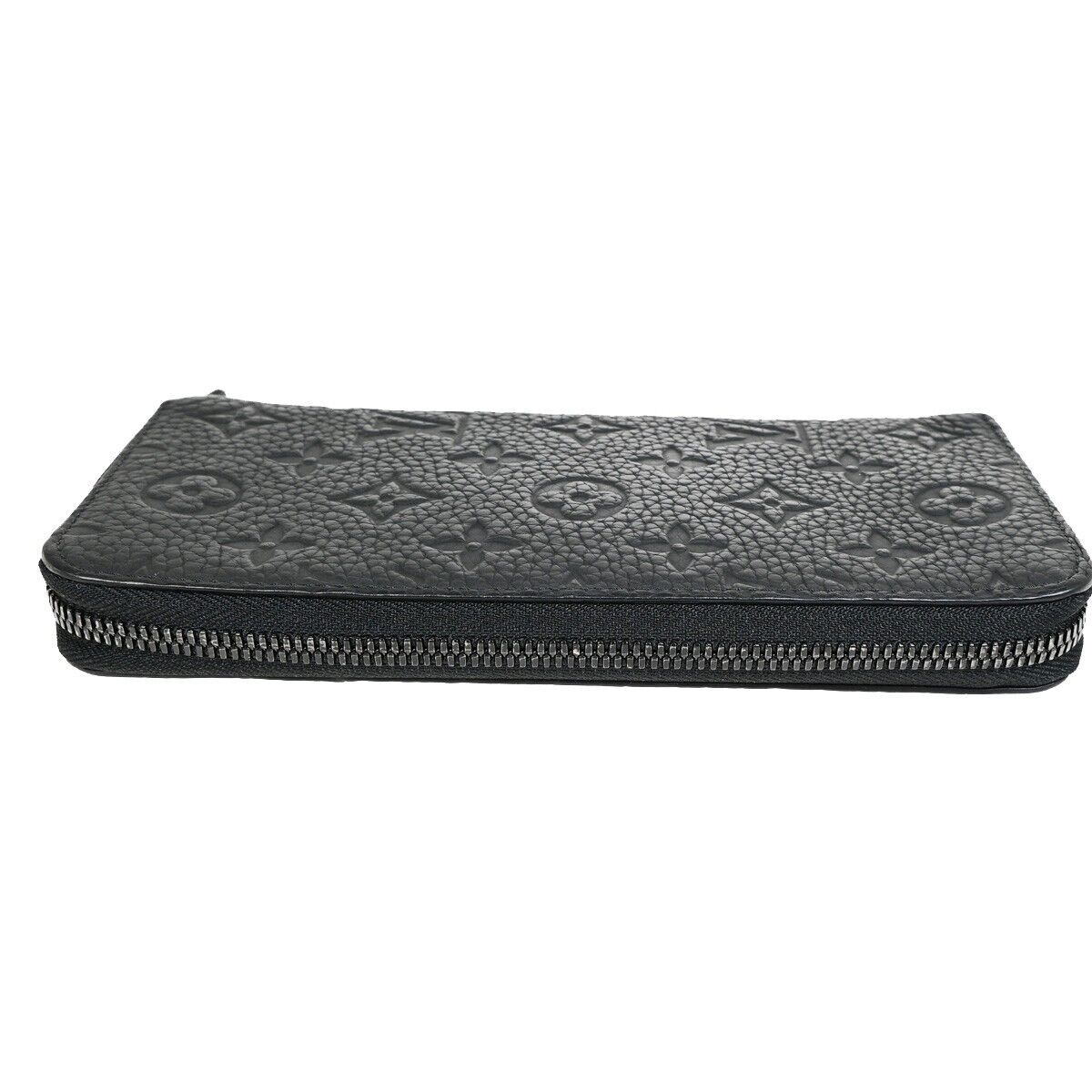 LOUIS VUITTON Zippy Wallet Vertical Wallet Monogram Taurillon BK M69047 15YF079