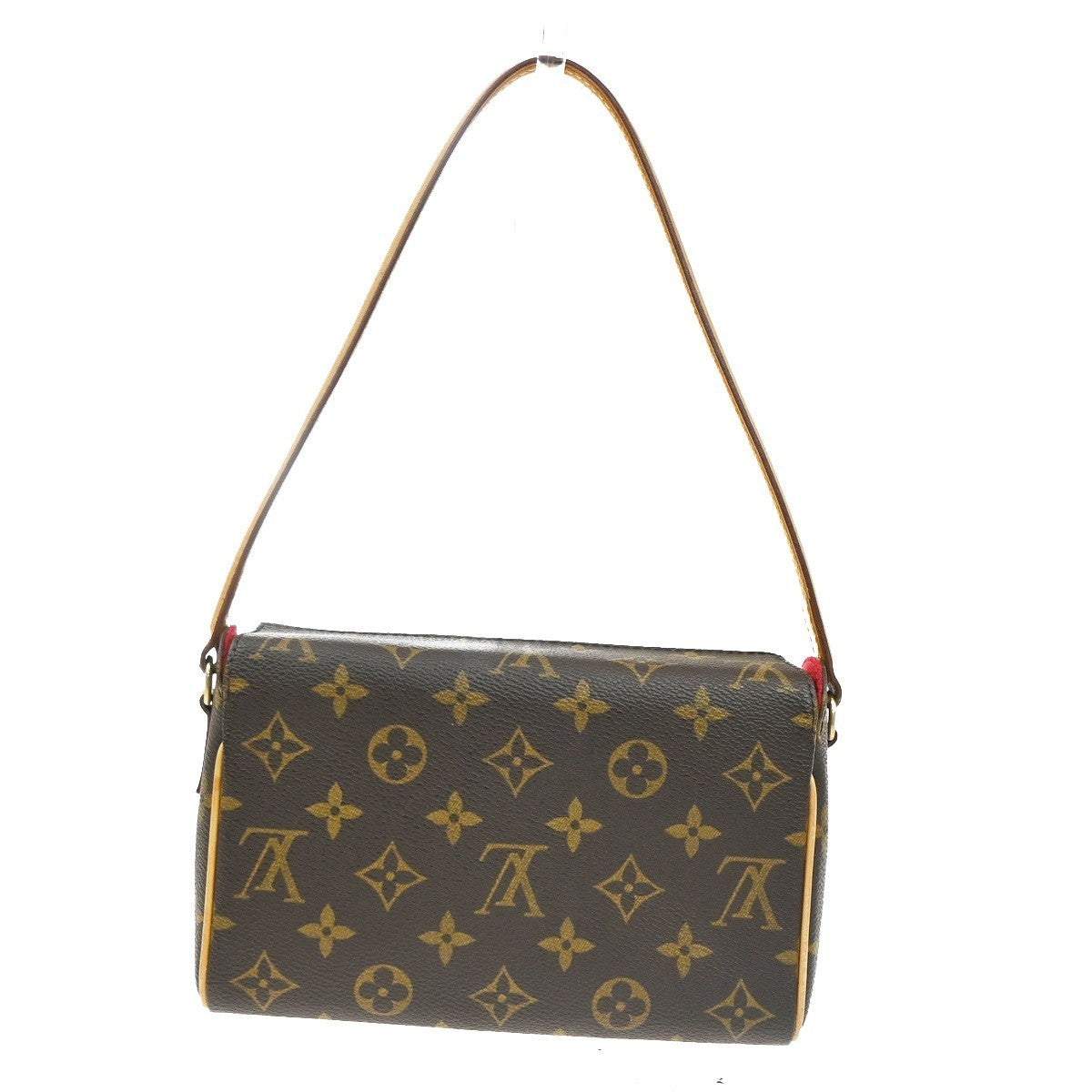 LOUIS VUITTON LV Recital Long Shoulder Bag Monogram Brown M51900 50TA702