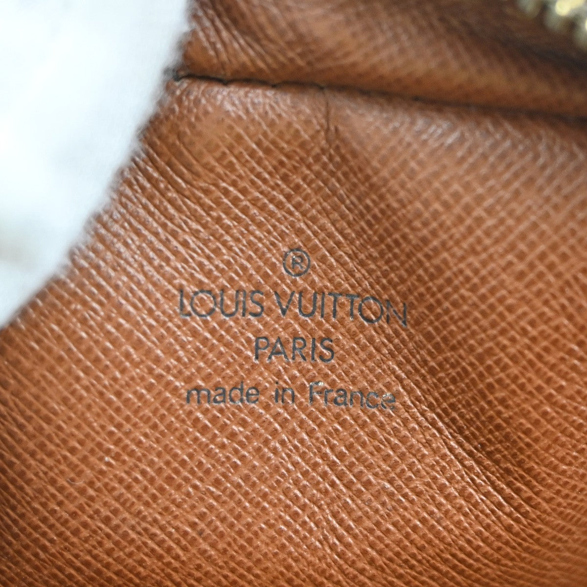 LOUIS VUITTON Danube Shoulder Bag Monogram Leather Brown France M45266 33SA093