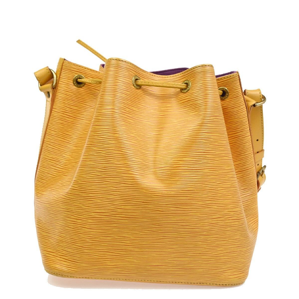 LOUIS VUITTON Petit Noe Drawstring Shoulder Bag Epi Leather YW M44107 80TA576