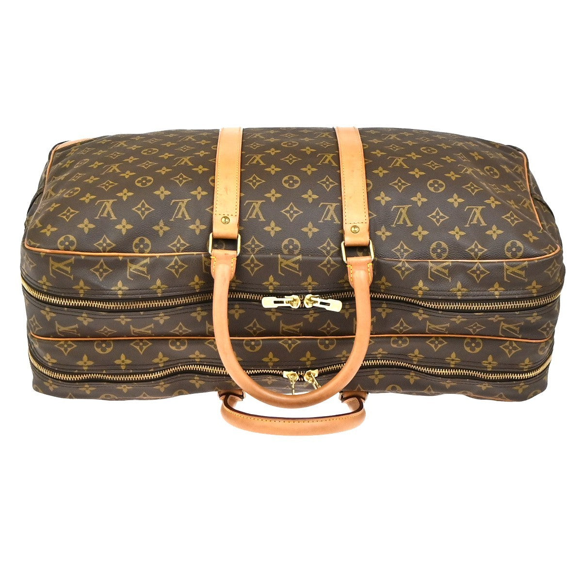 LOUIS VUITTON Sirius 58 Travel Hand Bag Monogram Leather Brown M41404 38YJ007