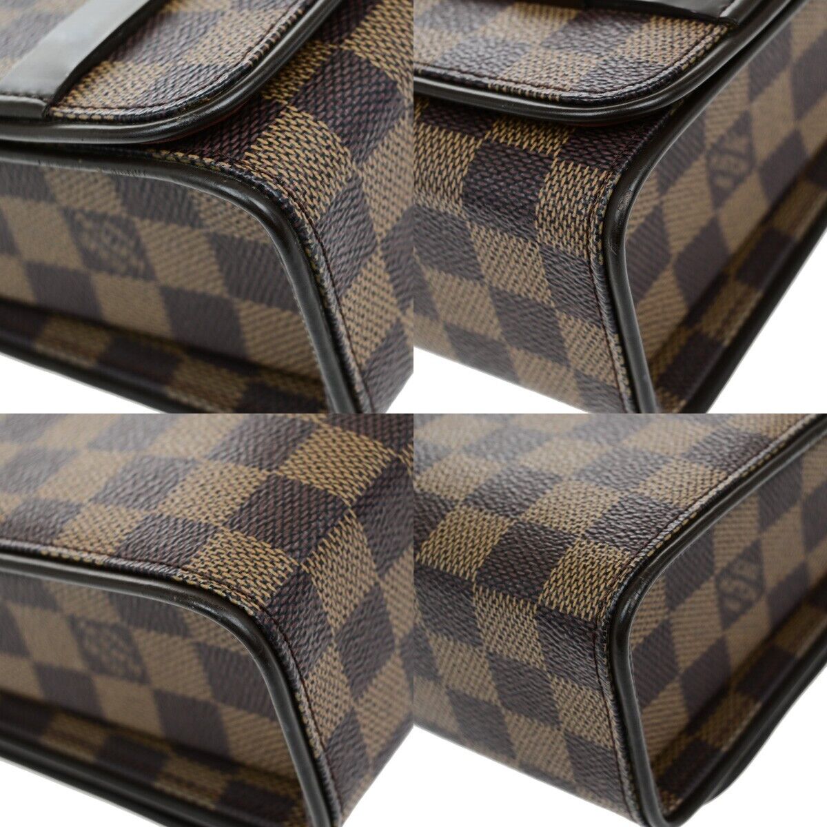 Louis Vuitton Tribeca Mini Damier Ebene One Shoulder Bag Brown N51162 73ED869