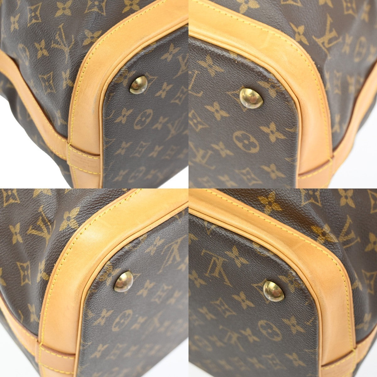 LOUIS VUITTON Travel Hand Cruiser Bag 40 Monogram Leather Brown M41139 96KC217