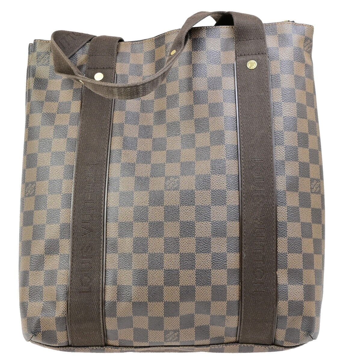 LOUIS VUITTON Cabas Beaubourg Shoulder Bag Damier Ebene Leather N52006 25EC977