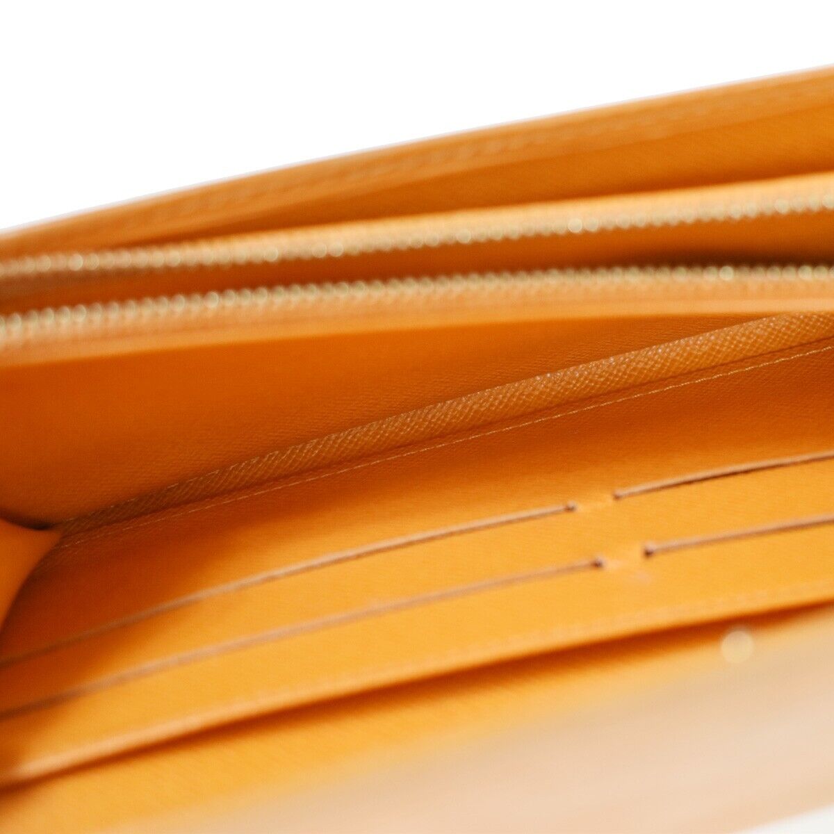 LOUIS VUITTON Credit Long Bifold Wallet Epi Leather Orange M6359H 01YA275