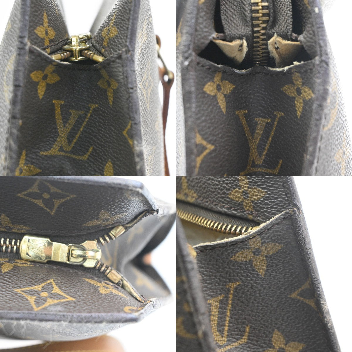 LOUIS VUITTON BABYLONE Shoulder Bag Monogram Leather Brown France M51102 73KC832