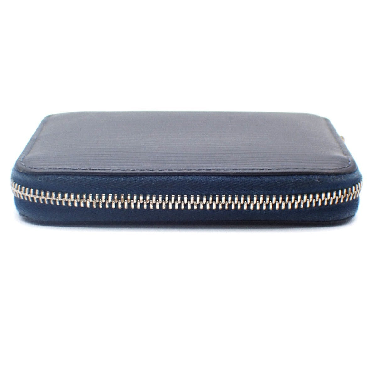 LOUIS VUITTON Zippy Coin Case Compact Wallet Epi Leather Blue M60384 67KC870