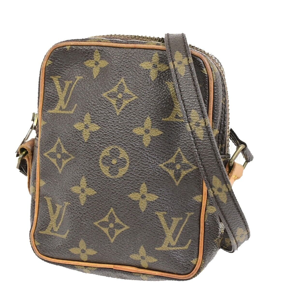 LOUIS VUITTON Mini Danube Shoulder Bag Monogram Leather BN France M45268 86FA339