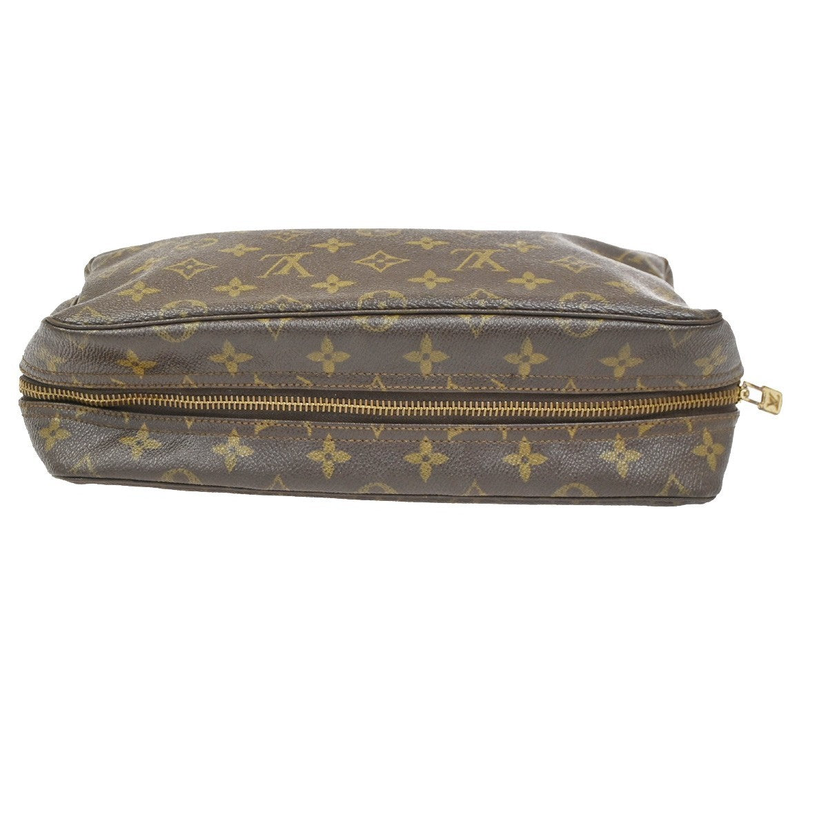 LOUIS VUITTON Trousse Toilette 28 Clutch Hand Bag Monogram Brown M47522 67CA759