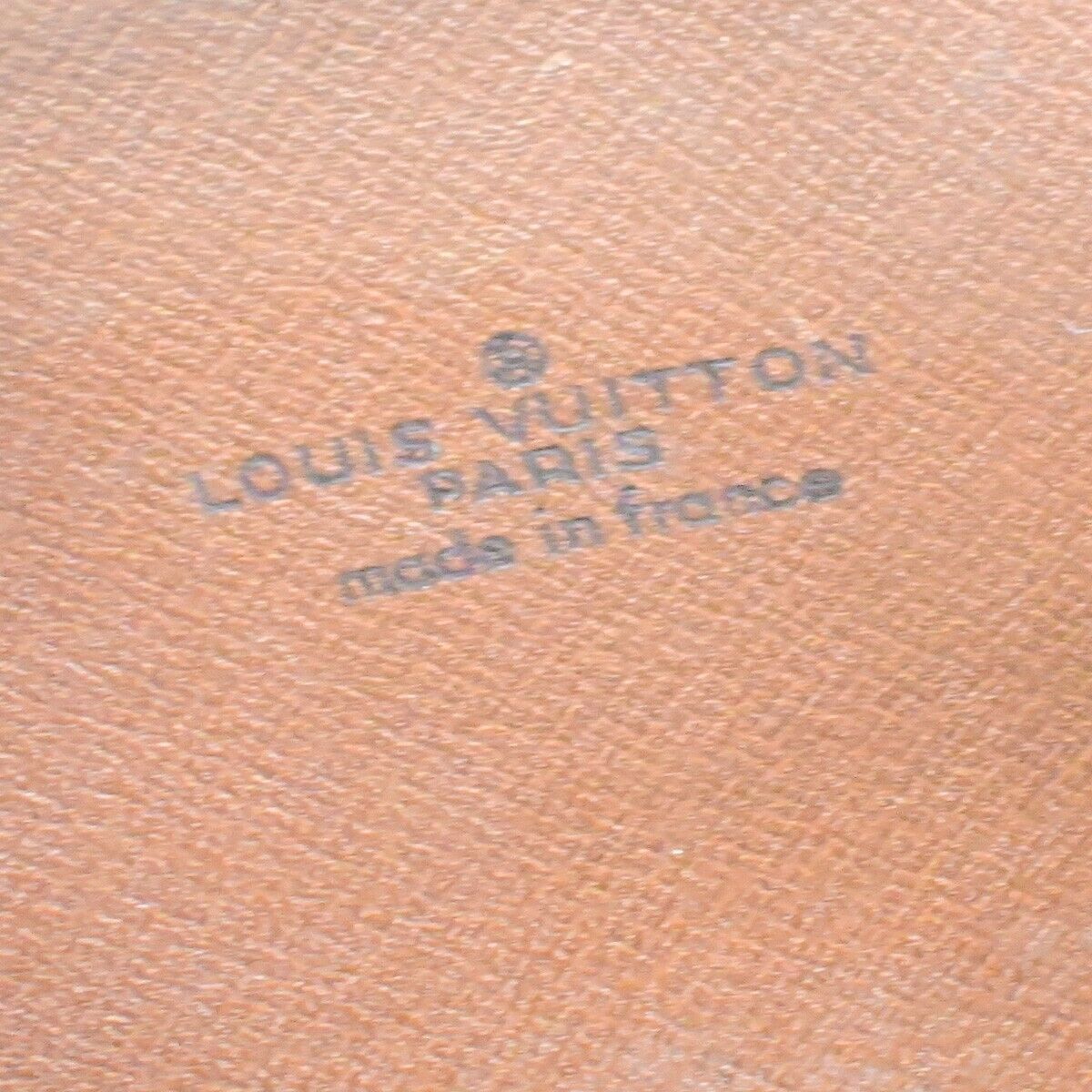 LOUIS VUITTON Compiegne 23 Clutch Hand Bag Monogram Leather Brown M51847 05ED976