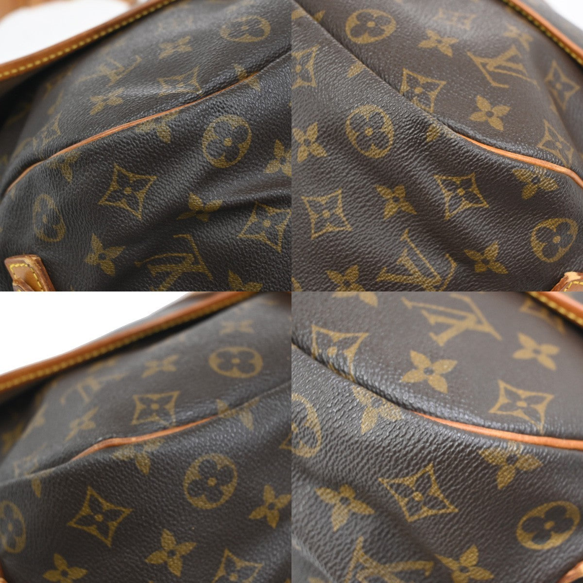 LOUIS VUITTON Saumur 35 Shoulder Bag Monogram Leather BN France M42254 74MA058