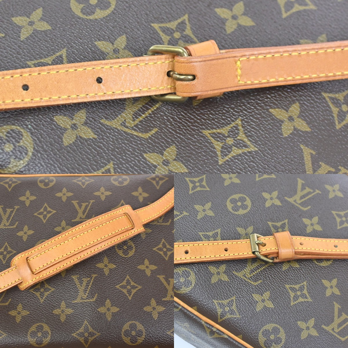 LOUIS VUITTON Trocadero 30 Shoulder Bag Monogram Leather Brown M51272 82ZA310