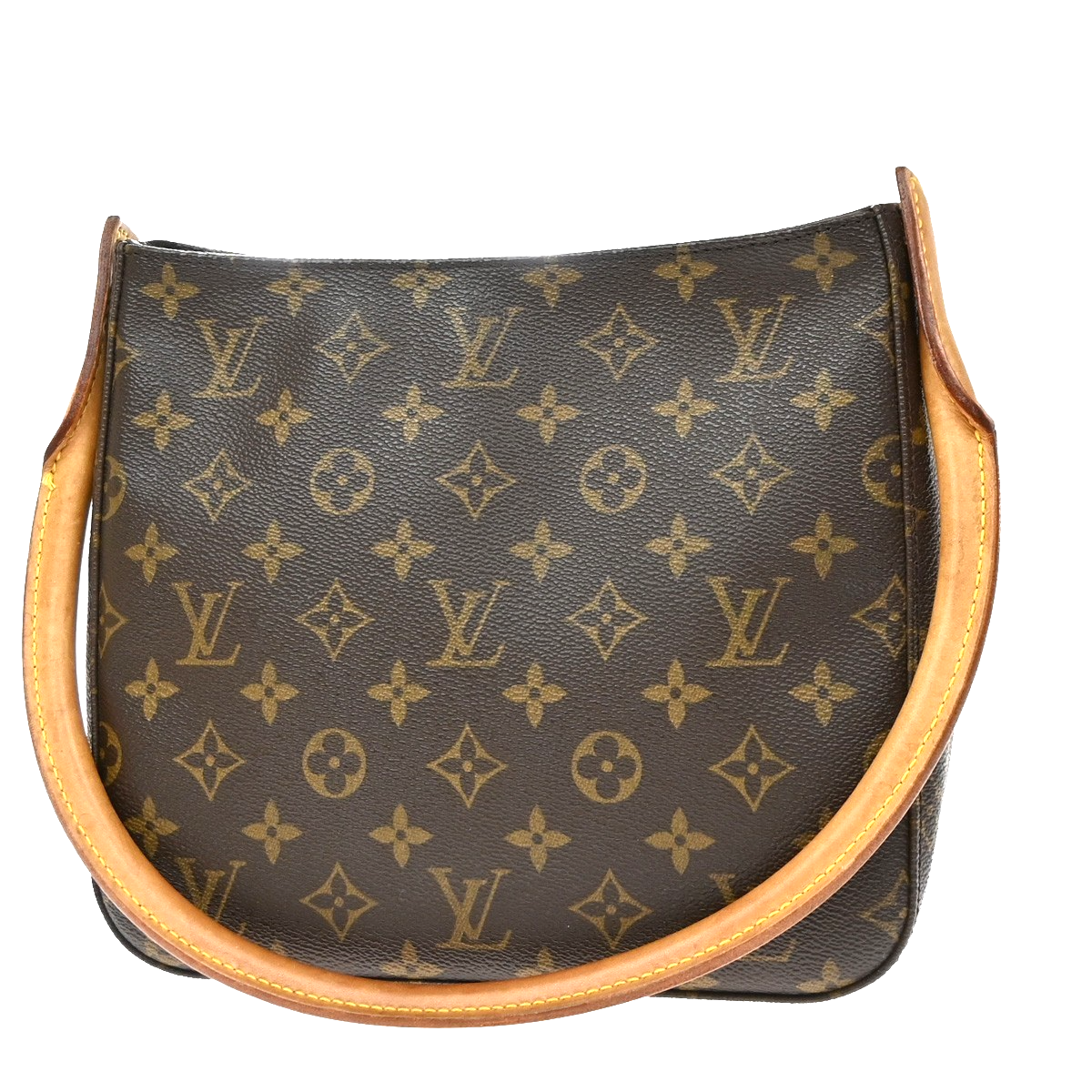 LOUIS VUITTON Looping MM Shoulder Bag Monogram Leather BN France M51146 98KD187