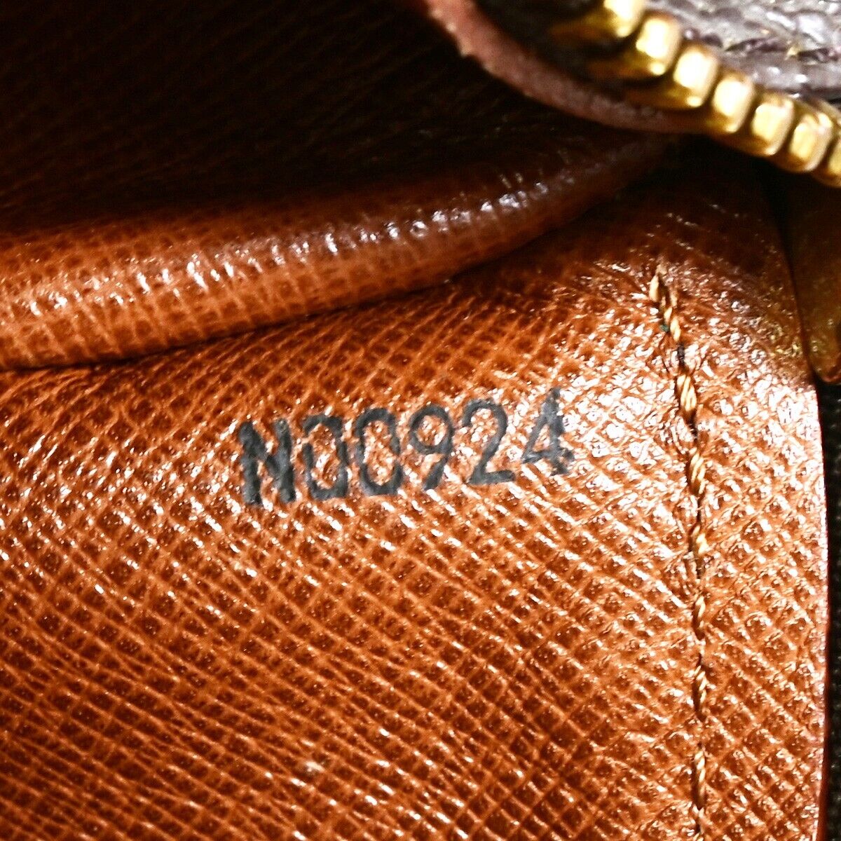 LOUIS VUITTON Logo PAPILLON 30 Hand Bag Monogram Leather Brown M51365 32SJ093