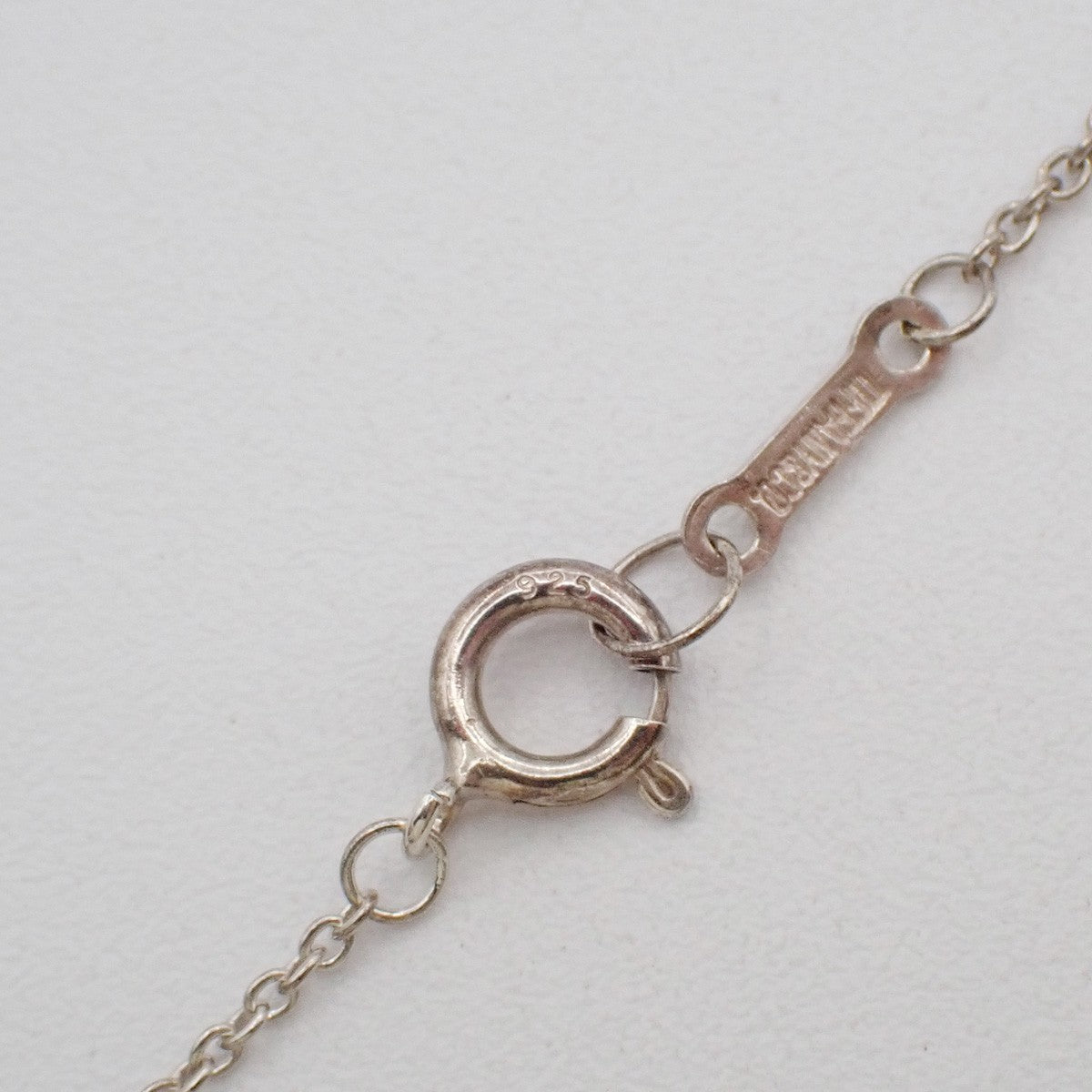 TIFFANY & CO. Paloma Picasso Loving Heart Necklace Silver Ag 925 09EG279