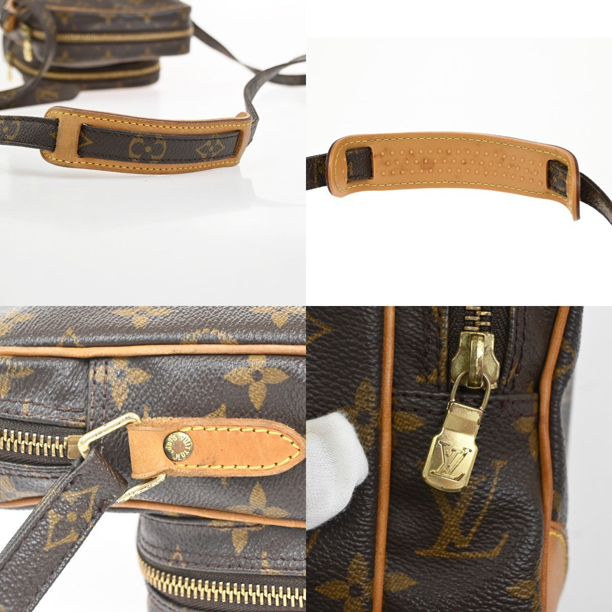LOUIS VUITTON Amazon Crossbody Shoulder Bag Monogram Leather BN M45236 16TA640