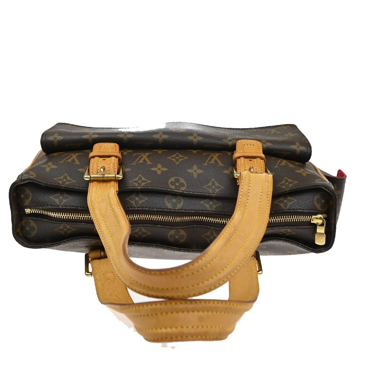 LOUIS VUITTON Multipli Cite Hand Bag Monogram Leather Brown  M51162 19SA135