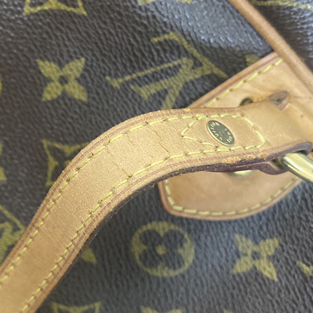 LOUIS VUITTON Montorgueil PM Shoulder Bag Monogram Leather Brown M95565 78YG602