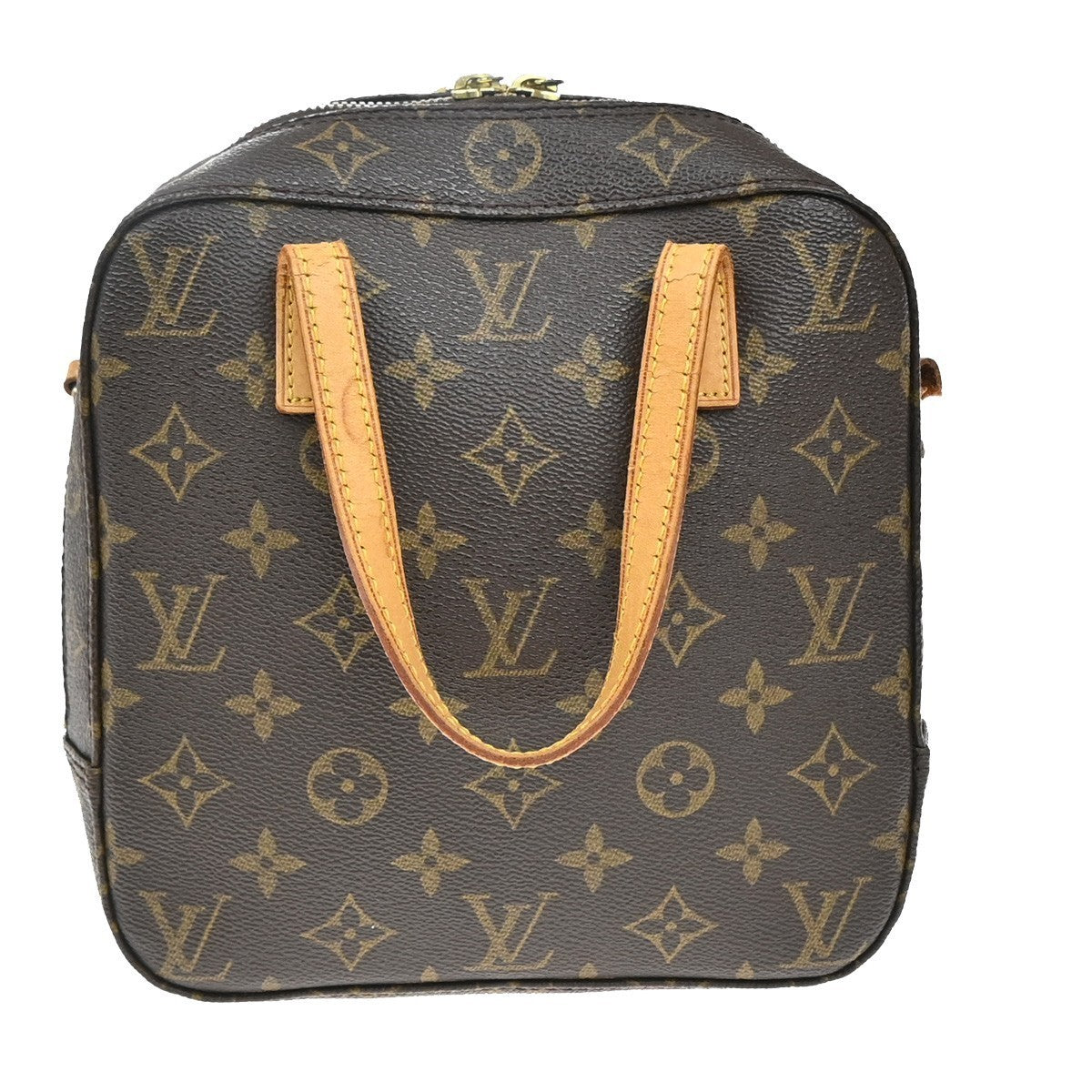 LOUIS VUITTON Spontini 2Way Shoulder Hand Bag Monogram Leather M47500 80KP306