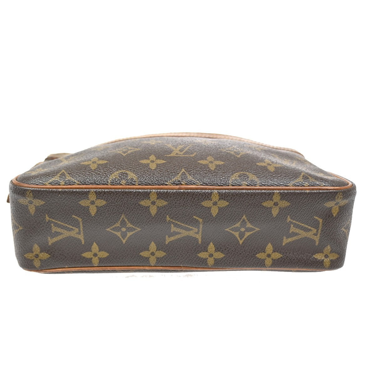 LOUIS VUITTON Compiegne 23 Clutch Hand Bag Monogram Leather Brown M51847 05ZA146
