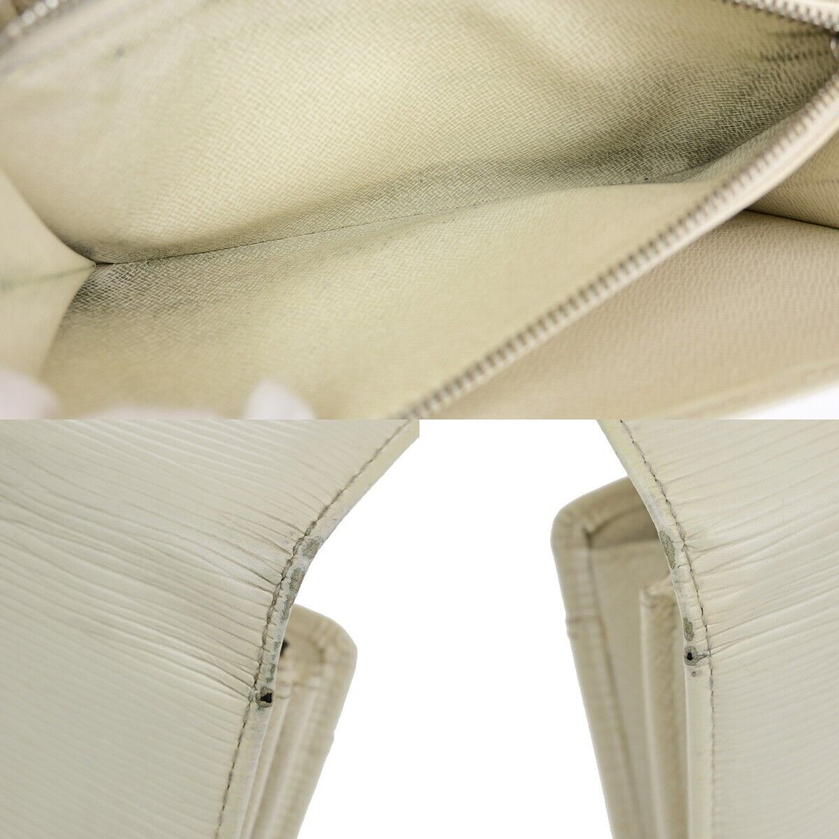 LOUIS VUITTON 3 Set Long Bifold Wallet Mini Clutch Bag Epi Leather BK YW 66YF008