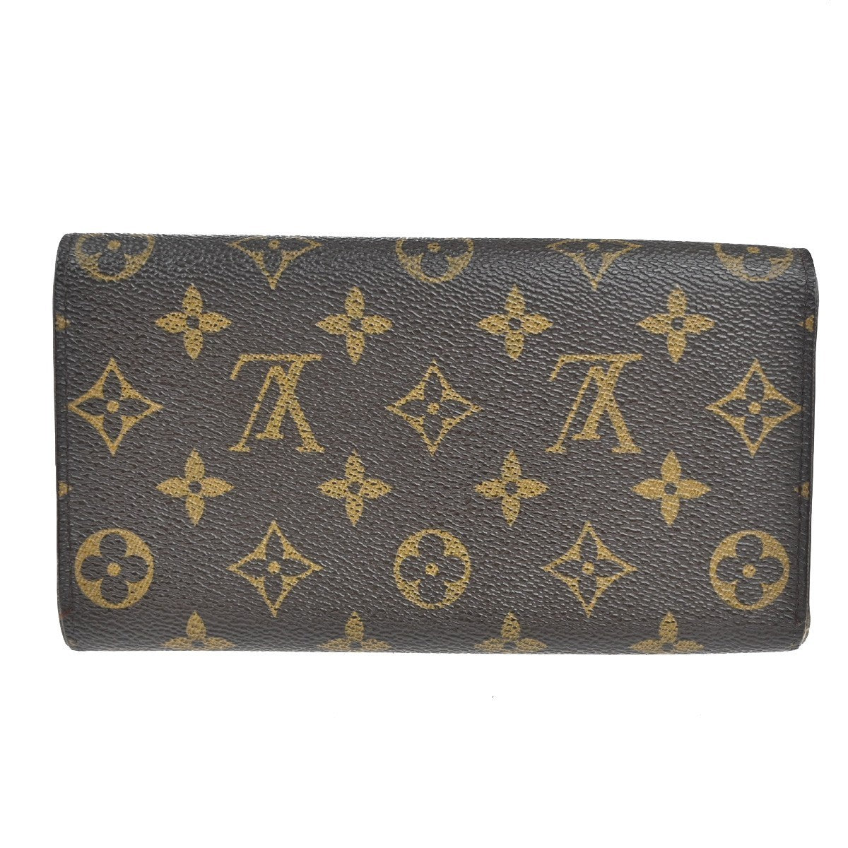 LOUIS VUITTON Porte Monnaie Credit Long Bifold Wallet Monogram BN M61725 09KC256