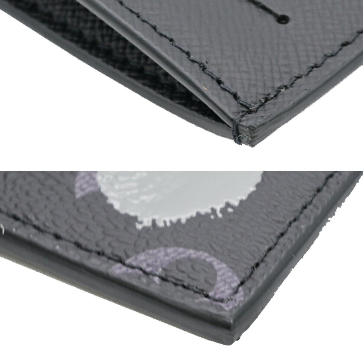 LOUIS VUITTON LV x YK Coin Card Holder Monogram Eclipse Dot Black 21RJ819