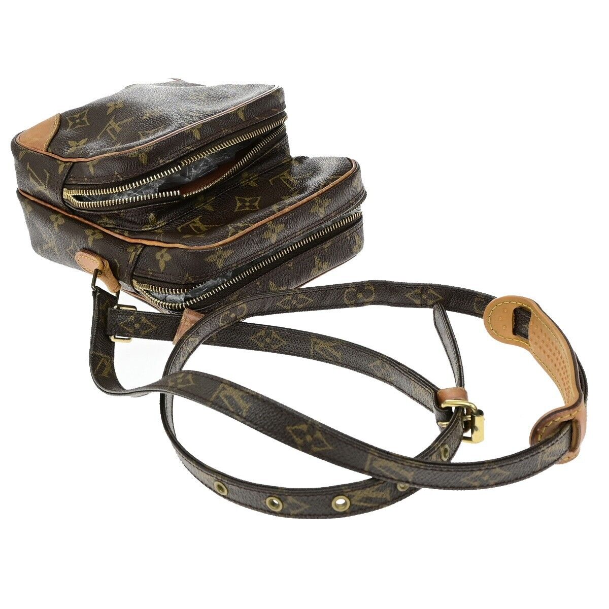 LOUIS VUITTON Amazon Crossbody Shoulder Bag Monogram Leather BN M45236 63ED958