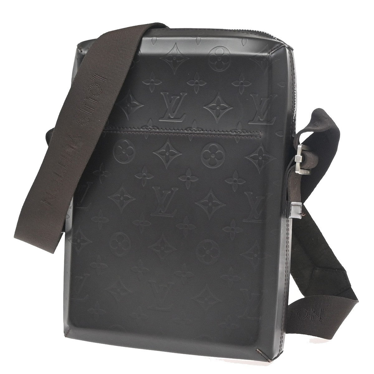 LOUIS VUITTON Bobby Shoulder Bag Monogram Glace Leather Brown M46520 31ZA342