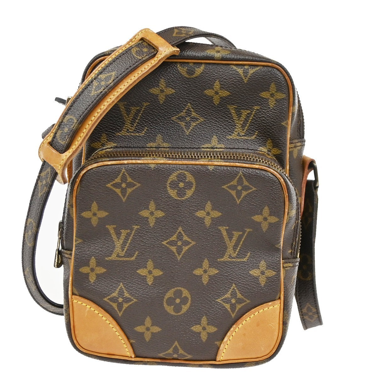 LOUIS VUITTON Amazon Crossbody Shoulder Bag Monogram Leather BN M45236 84CA967