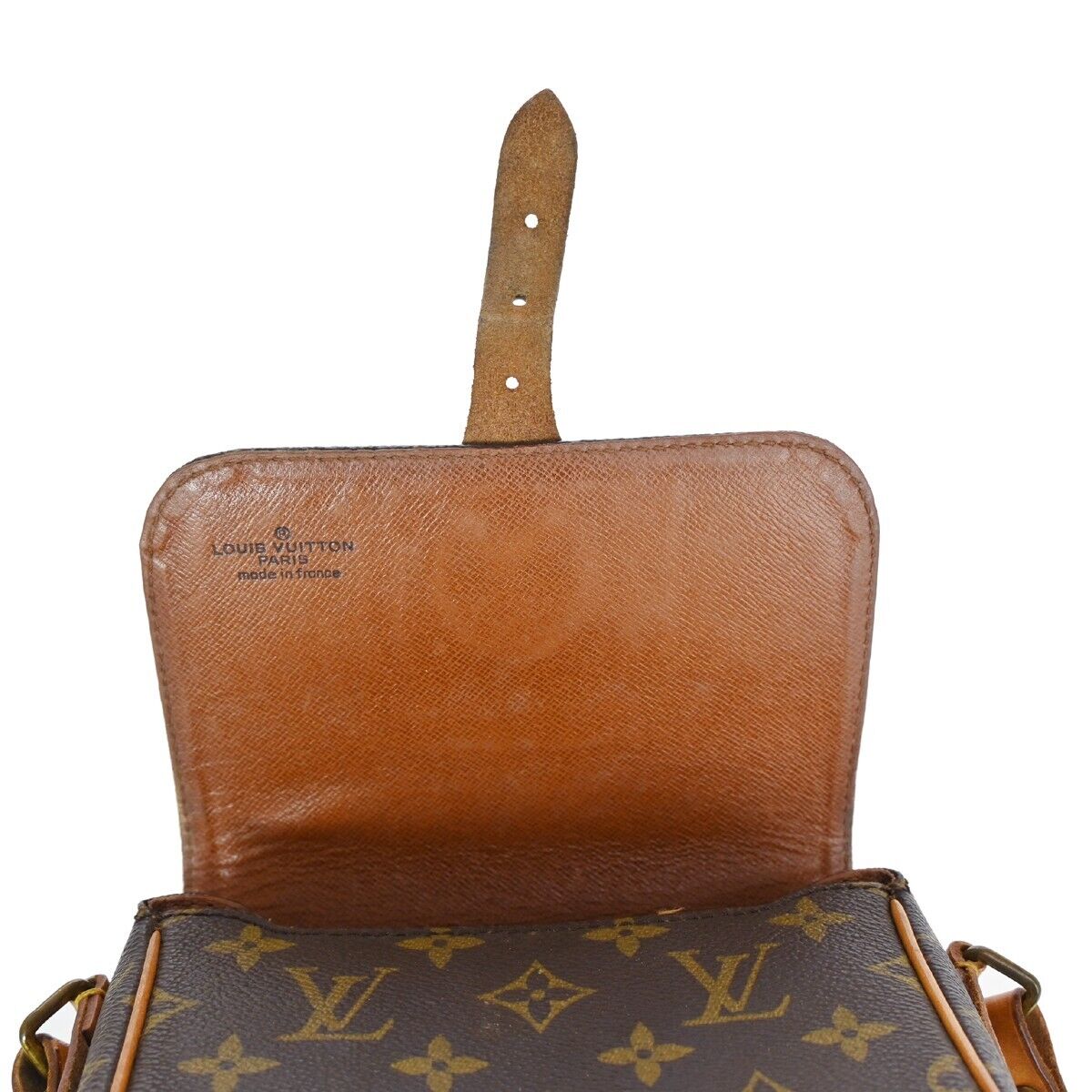 LOUIS VUITTON Mini Cartouchiere Shoulder Bag Monogram Leather BN M51254 35DA049