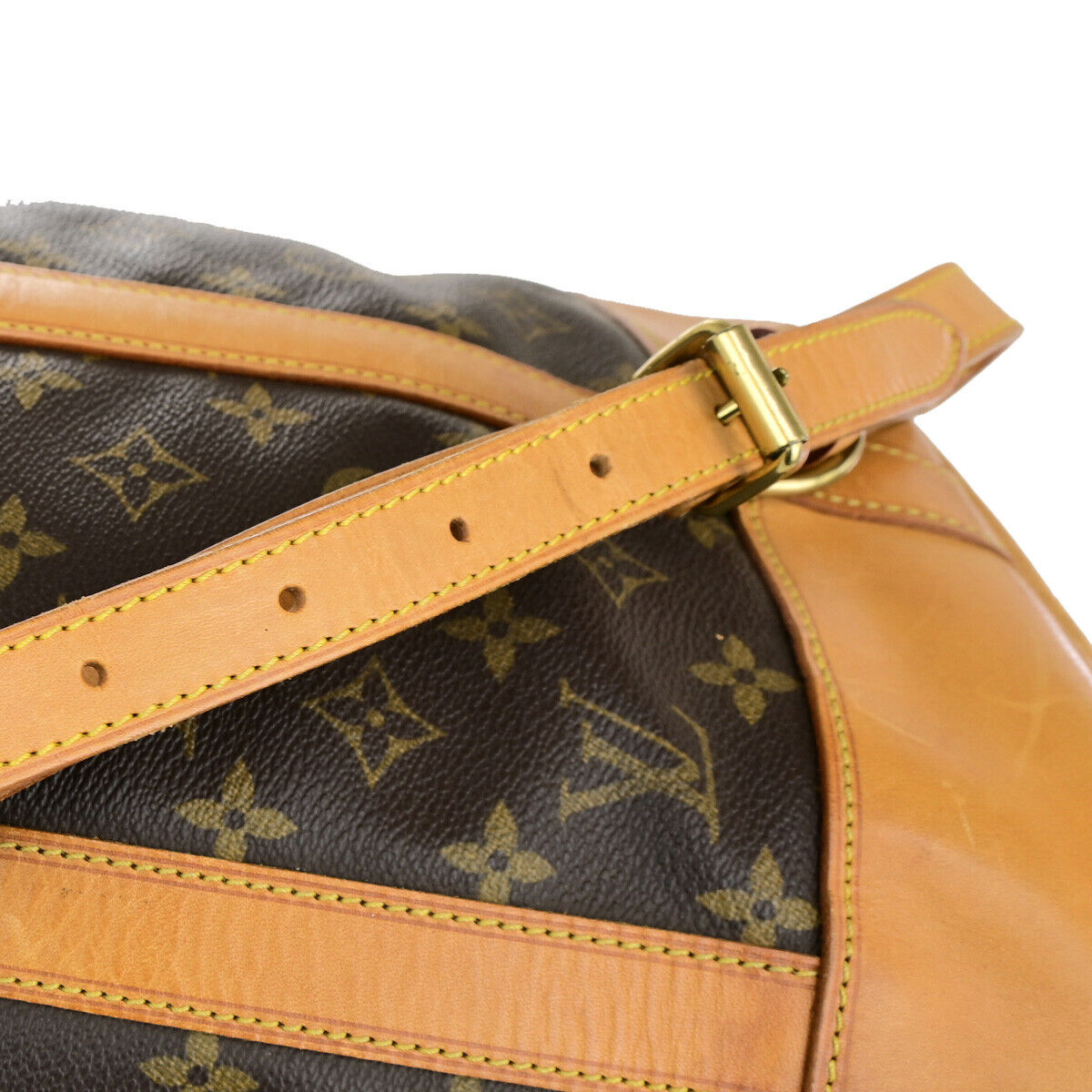 LOUIS VUITTON LV Randonnee PM Shoulder Bag Monogram Leather Brown M42243 86YG615