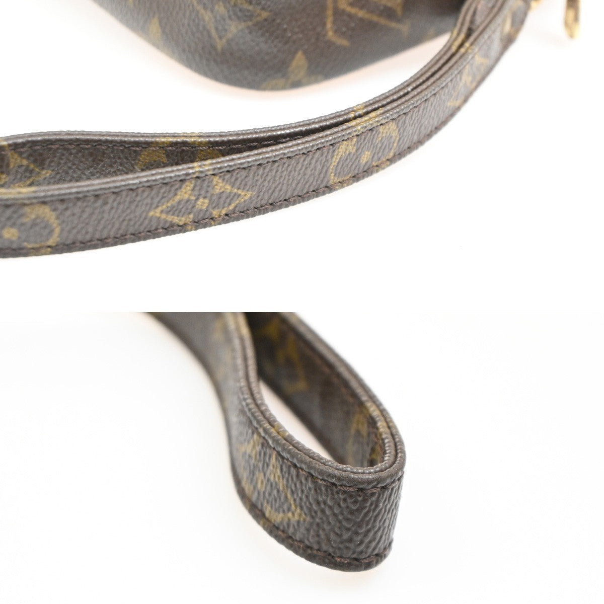 LOUIS VUITTON Marly Dragonne GM Clutch Hand Bag Monogram Brown M51825 67KC558