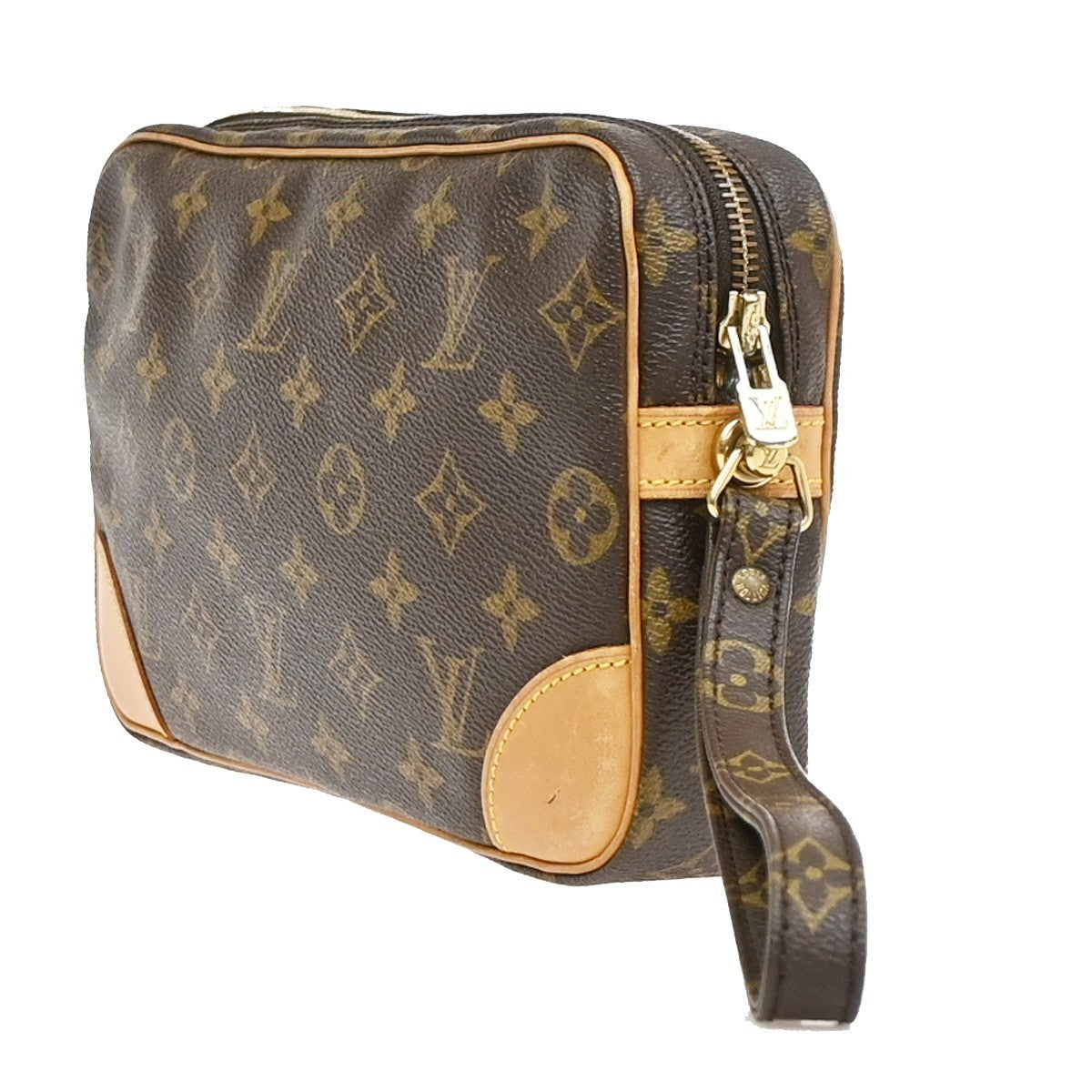 LOUIS VUITTON Marly Dragonne GM Clutch Hand Bag Monogram Brown M51825 37PA031