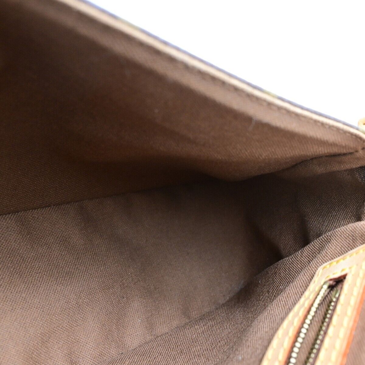 LOUIS VUITTON Mini Looping Hand Bag Monogram Leather Brown France M51147 50KA470