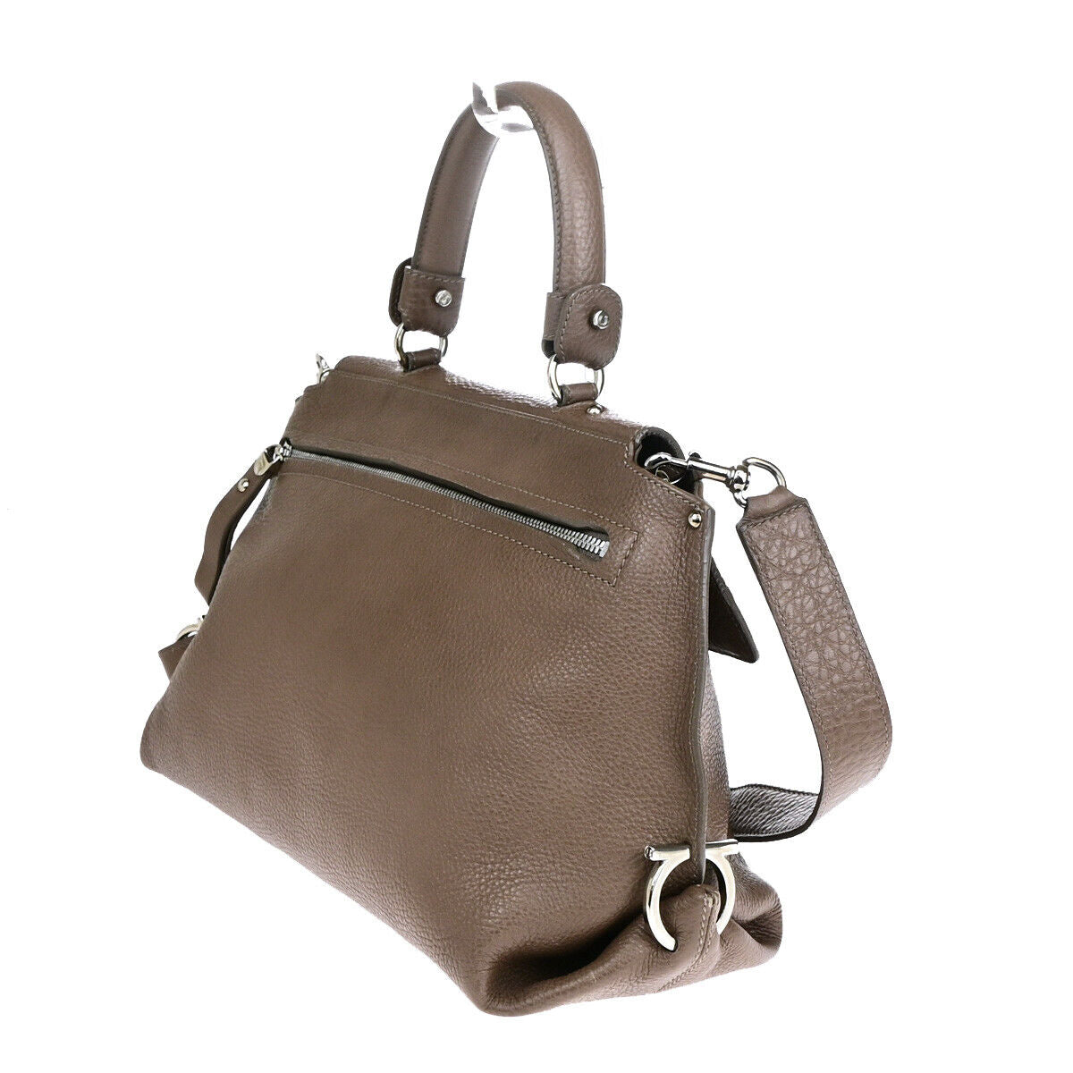 SALVATORE FERRAGAMO Gancini Sofia 2Way Shoulder Hand Bag Leather BN SHW 39YF720