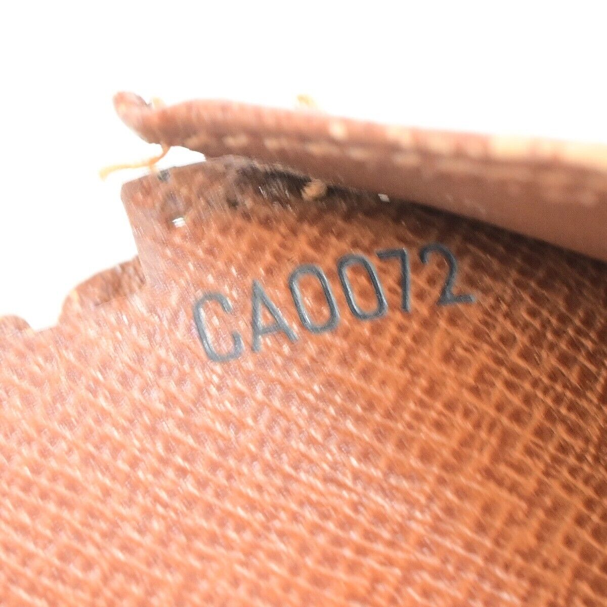 LOUIS VUITTON 2 Set Bifold Wallet Purse Monogram Leather Brown 05FB092