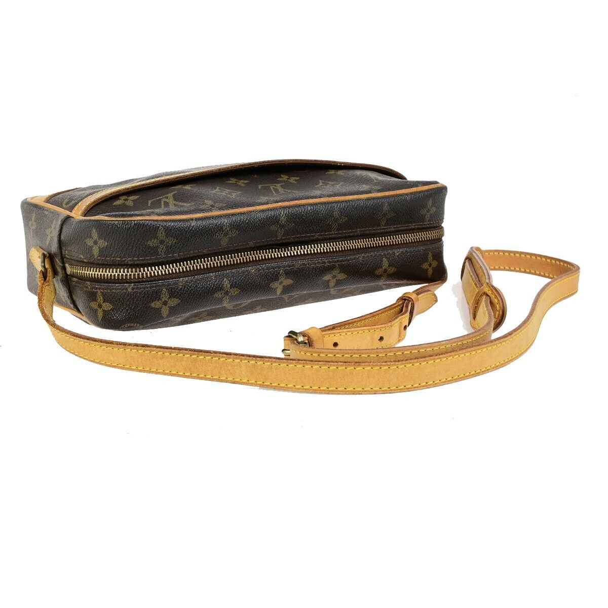 LOUIS VUITTON Trocadero 27 Shoulder Bag Monogram Leather Brown M51274 82ED001