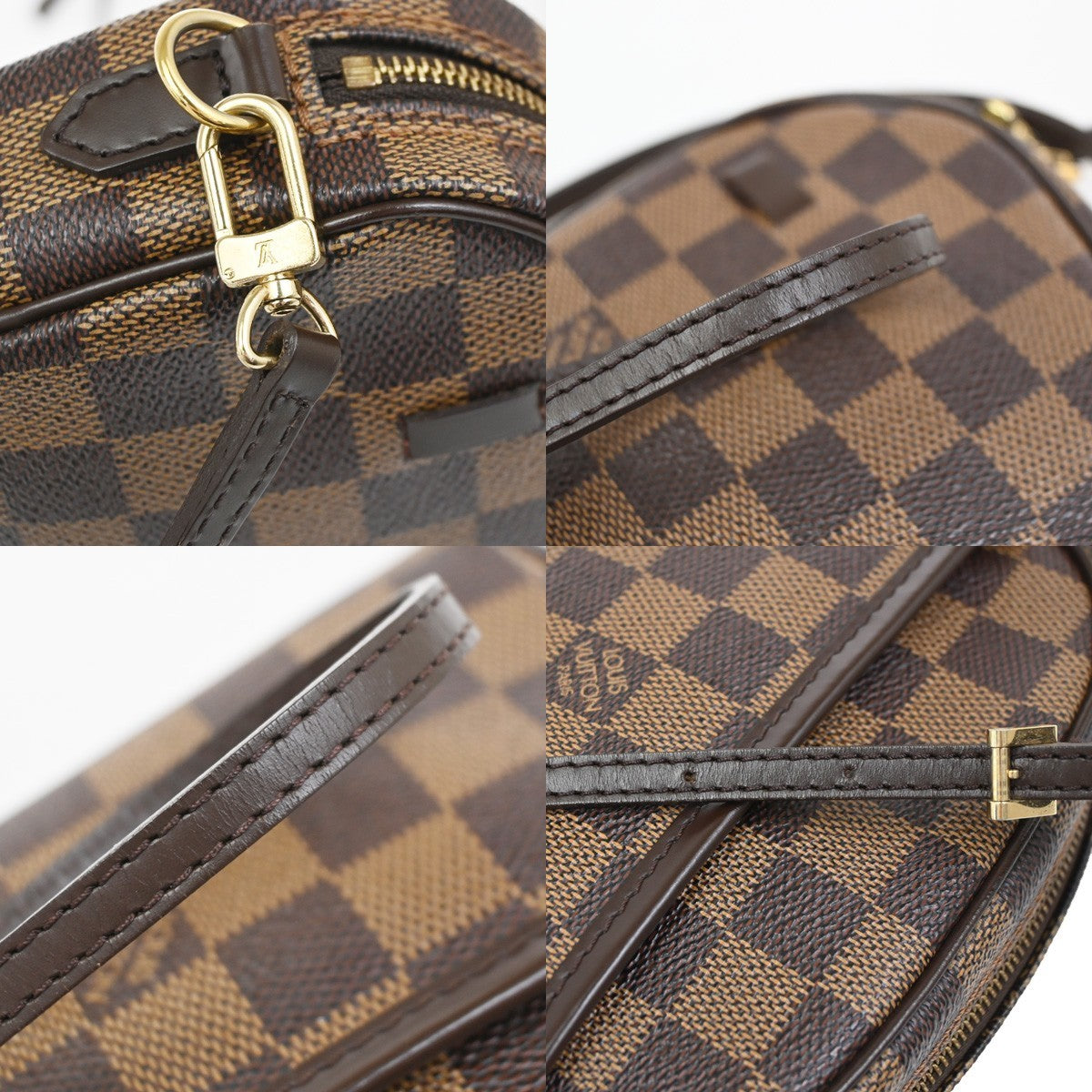 LOUIS VUITTON Pochette Ipanema Mini Shoulder Bag Damier Leather N51296 21YJ184