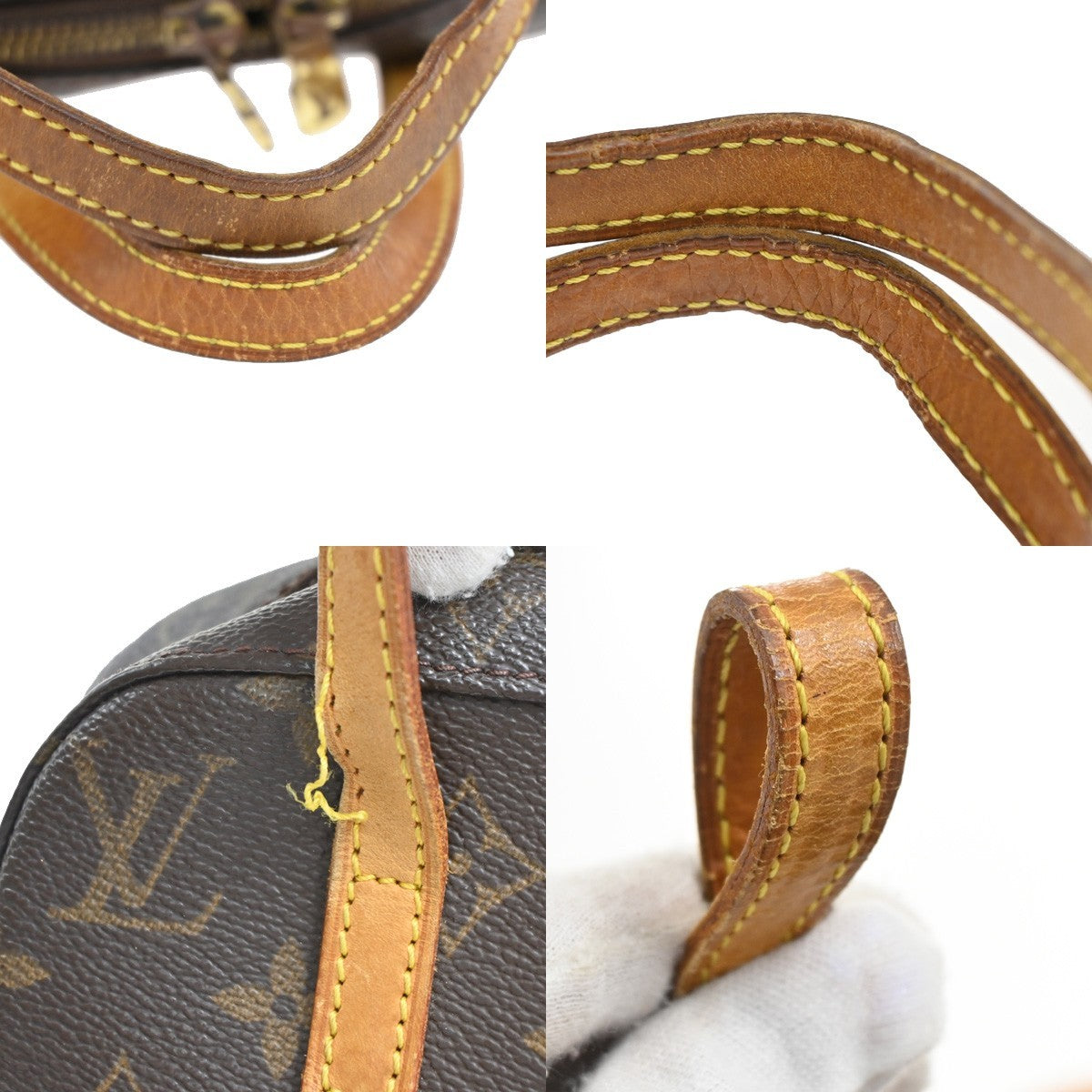 LOUIS VUITTON Spontini 2Way Shoulder Hand Bag Monogram Leather M47500 86KB260