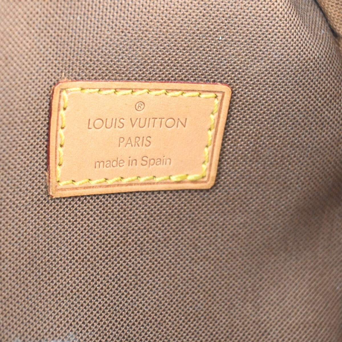 LOUIS VUITTON Pochette Gange Shoulder Bag Monogram Brown Spain M51870 28RF394