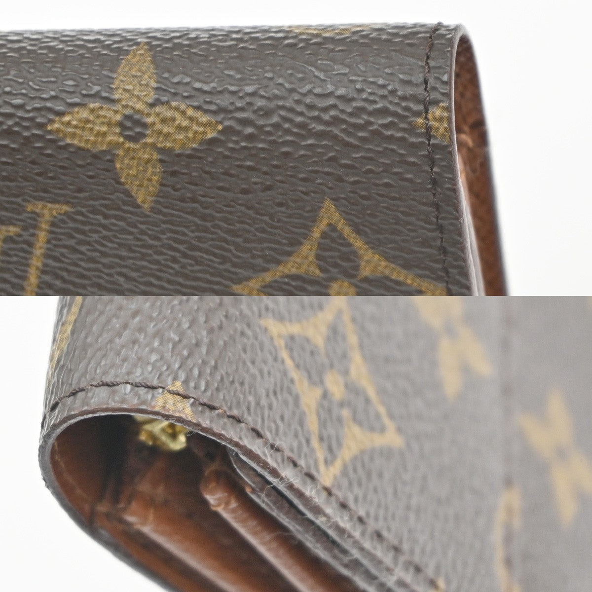 LOUIS VUITTON Porte Monnaie Credit Wallet Monogram Leather BN M61725 30MA563