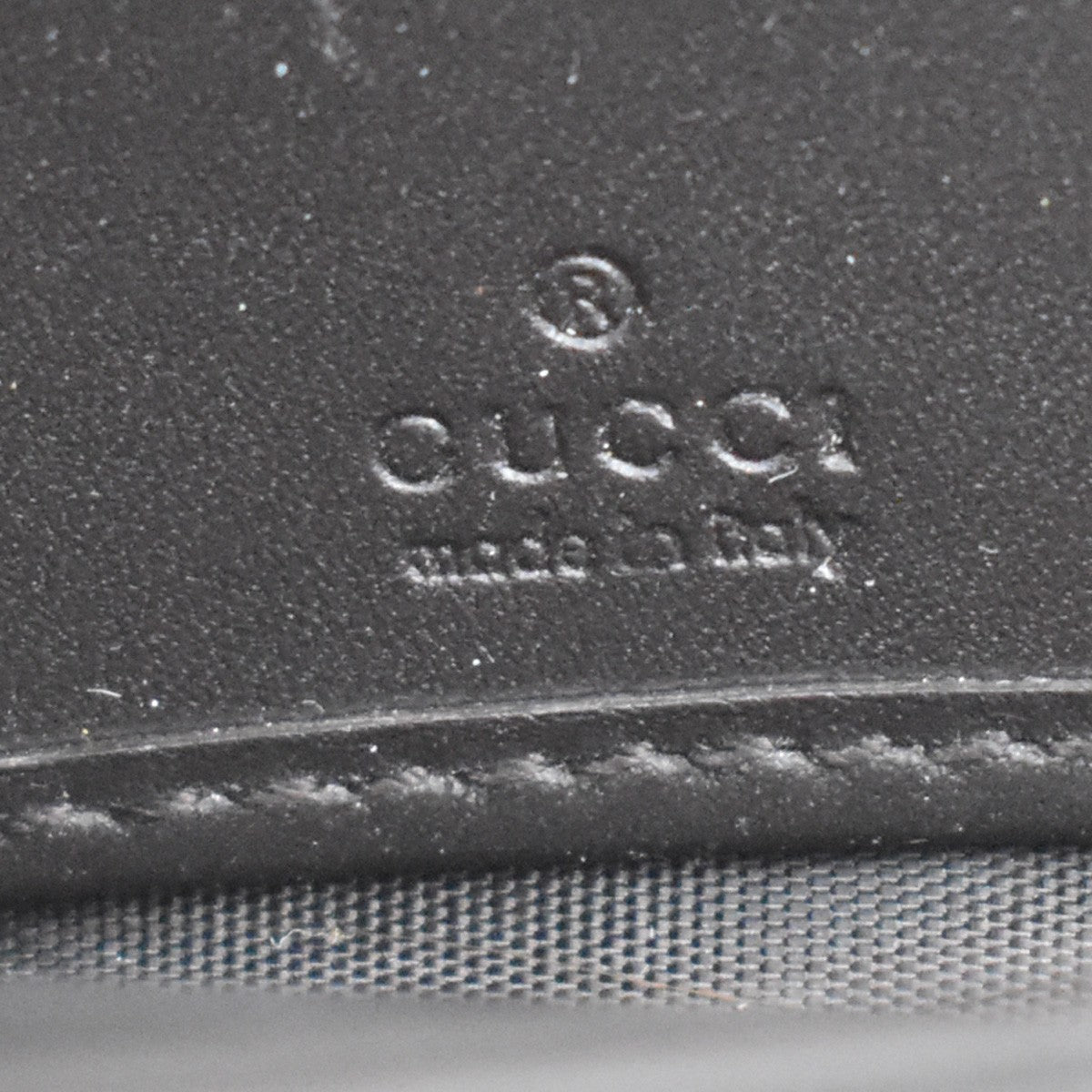 GUCCI Sherry GG Pattern Long Zipper Around Wallet Supreme Leather Brown 65KB316