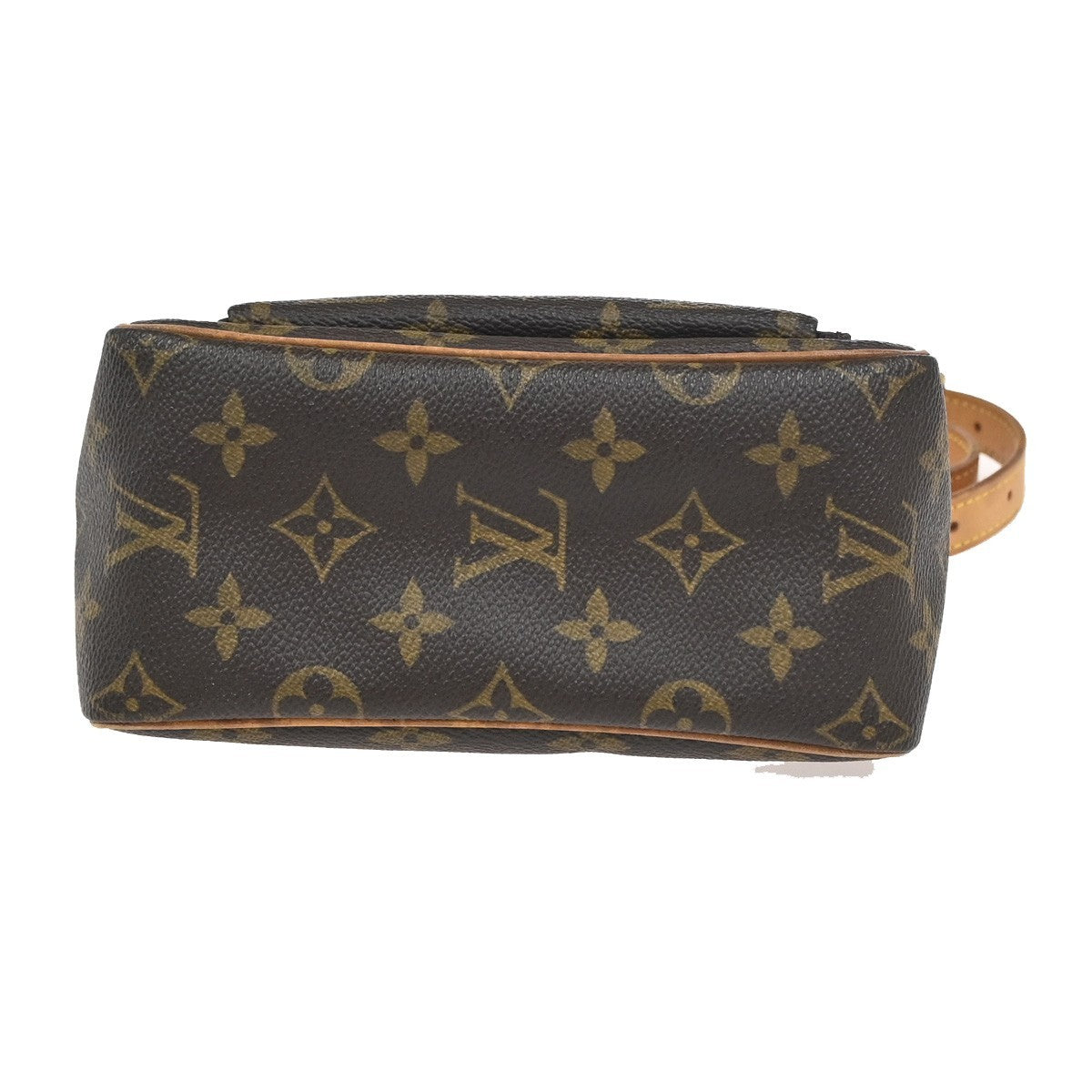 LOUIS VUITTON Viva Cite PM Shoulder Bag Monogram Leather Brown M51165 56ZA329