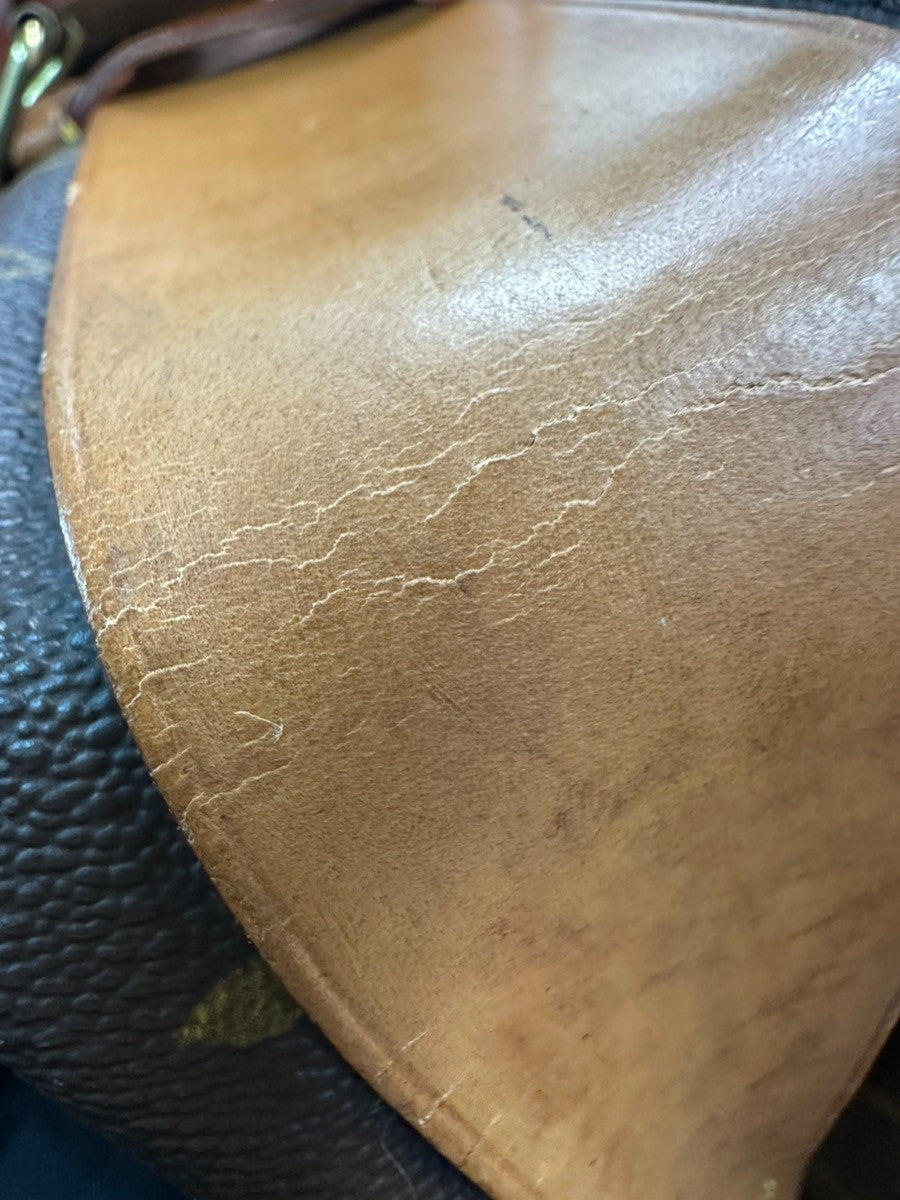 LOUIS VUITTON Cartouchiere GM Shoulder Bag Monogram Leather Brown M51252 77KC740