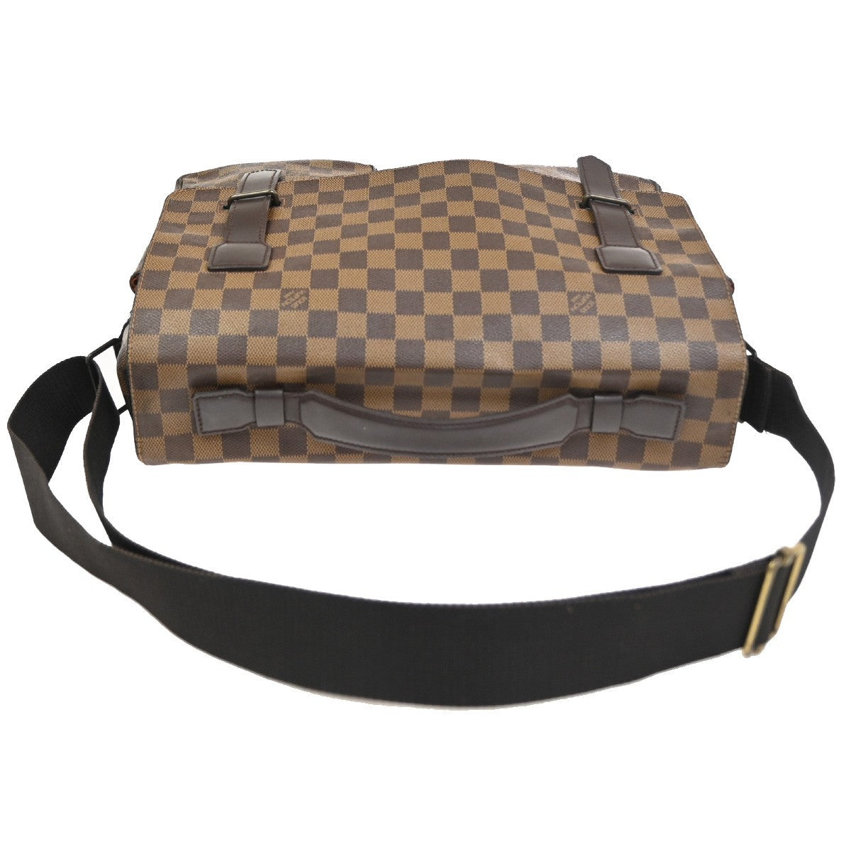 LOUIS VUITTON Broadway Satchel Shoulder Bag Damier Ebene Leather N42270 16KC885
