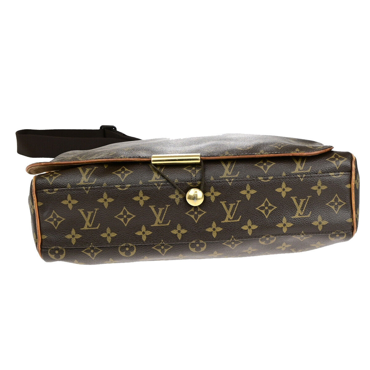 LOUIS VUITTON Abbesses Messenger Shoulder Bag Monogram Leather BN M45257 71YF625