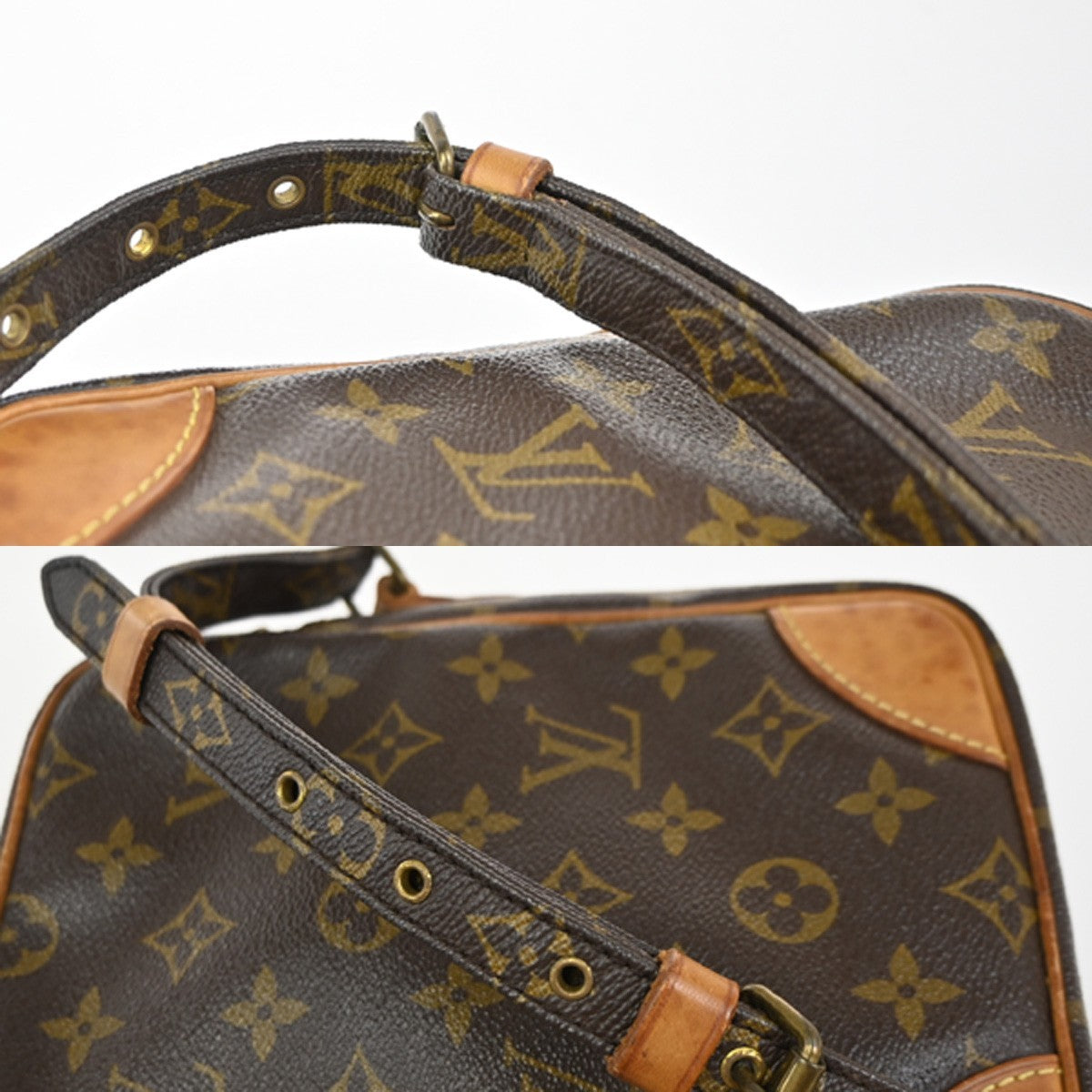 LOUIS VUITTON Amazon Crossbody Shoulder Bag Monogram Leather BN M45236 31KC695