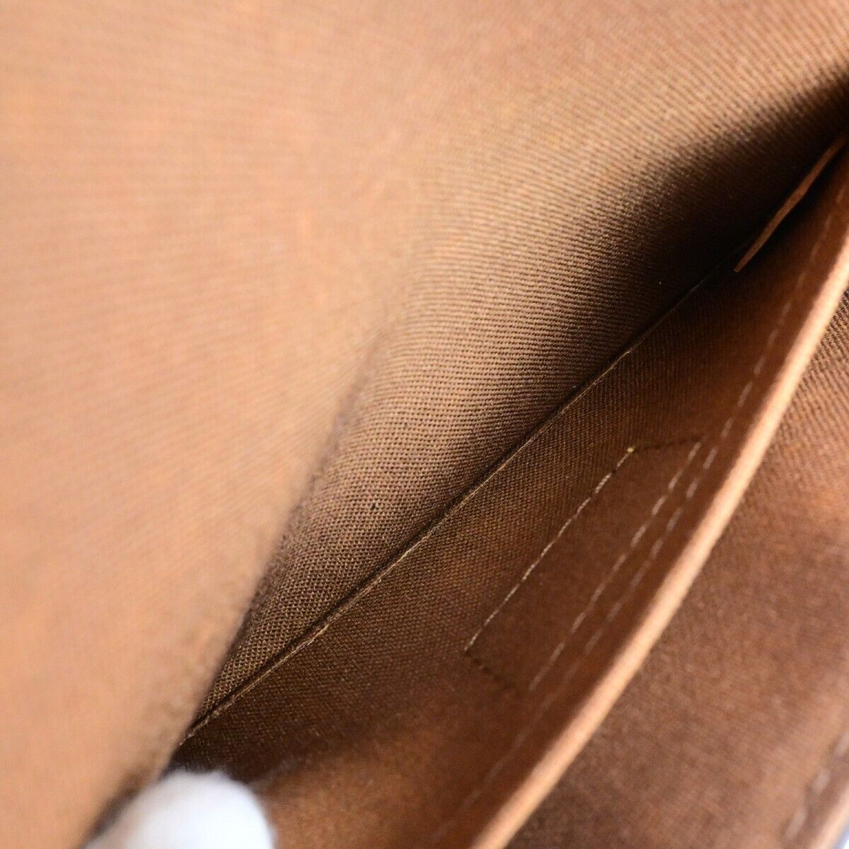 LOUIS VUITTON LV Pochette Marrell Bum Bag Monogram Leather Brown M51159 99EC185