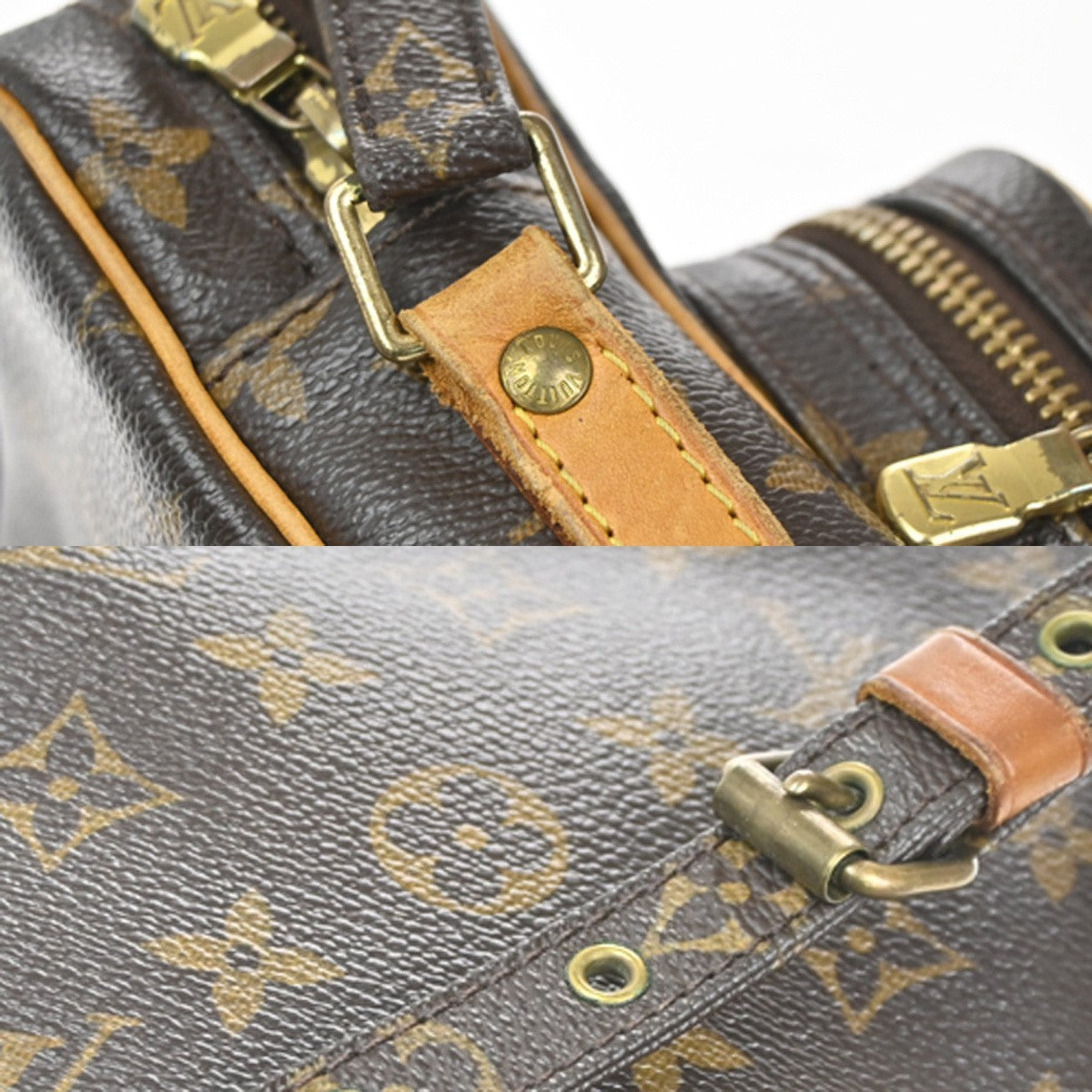 LOUIS VUITTON Amazon Crossbody Shoulder Bag Monogram Leather BN M45236 82KC776